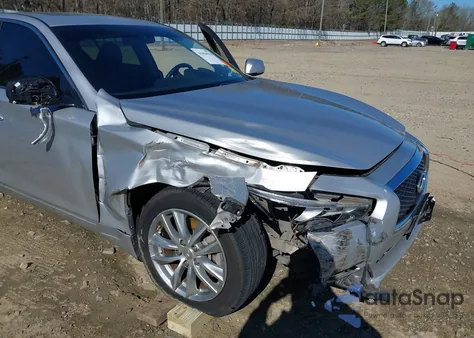 2014 Infiniti Q50 z USA, uszkodzony, nr VIN JN1BV7AR2EM699697